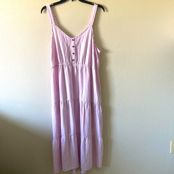 NEW Maxi Sun Dress with Pockets - Picture 1 of 4